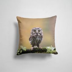 Подушка декоративная 45х45см Птицы Совы СОВЕНОК 365home