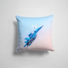 Подушка декоративная 45х45см Силовые структуры ВВС Су 34 365home