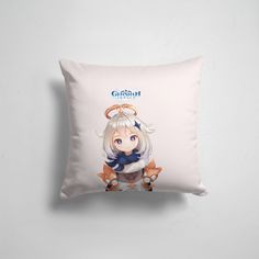 Подушка декоративная 45х45см Геймерам Genshin Impact Paimon 365home