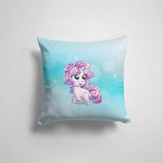 Подушка декоративная 45х45см Звери Единороги Милаха 365home