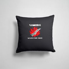 Подушка декоративная 45х45см Геймерам Resident evil Samurai Never Fade Away 365home