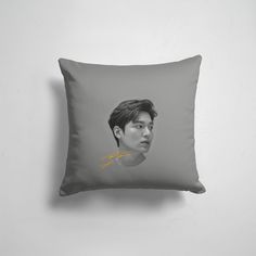 Подушка декоративная 45х45см Сериалы Дорамы Ли Мин Хо Lee Min Ho 365home