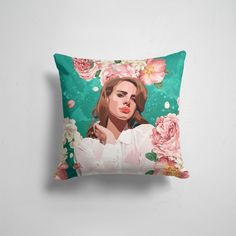 Подушка декоративная 45х45см Разная музыка Lana Del Rey 365home