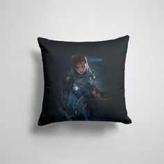 Подушка декоративная 45х45см Геймерам Mass Effect масс эффект 365home