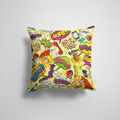 Подушка декоративная 45х45см Популярные Комиксы Комикс 365home