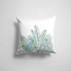 Подушка декоративная 45х45см Популярные Природа Тропики 365home