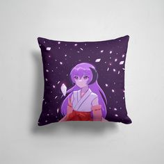 Подушка декоративная 45х45см Аниме Когда плачут цикады Furude Hanyu 365home