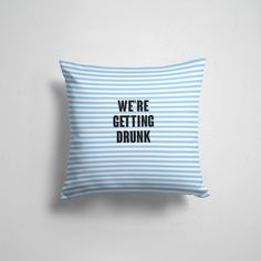 Подушка декоративная 45х45см Свадьба Девичник were getting drunk 365home