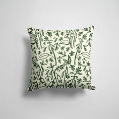 Подушка декоративная 45х45см Тренды Цветы Plantes 365home