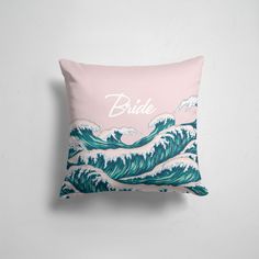 Подушка декоративная 45х45см Свадьба Девичник Sea bride 365home