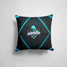 Подушка декоративная 45х45см Геймерам Garena Free Fire GAMER ГЕЙМЕР 365home