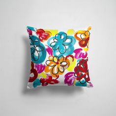 Подушка декоративная 45х45см Тренды Цветы Flower Meadow 365home