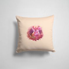 Подушка декоративная 45х45см Звери Крупные кошки Маленький Тигренок 365home
