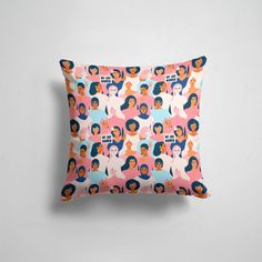 Подушка декоративная 45х45см Девушкам Девушки рулят Мы женщины 365home