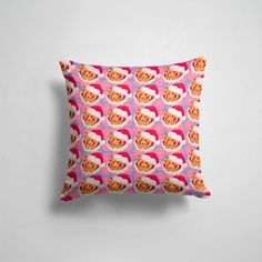 Подушка декоративная 45х45см Популярные Животные Милый Тигренок Cute Tiger 365home
