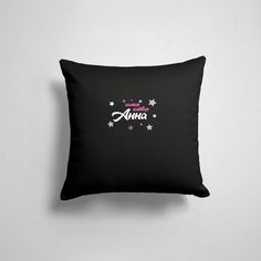 Подушка декоративная 45х45см Имена Анна Самая клевая 365home