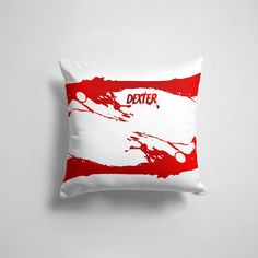 Подушка декоративная 45х45см Сериалы Декстер Новая Кровь сериал 365home