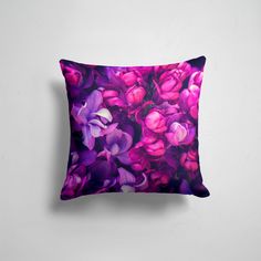 Подушка декоративная 45х45см Тренды Цветы Flowers fresh 365home