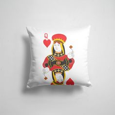 Подушка декоративная 45х45см Парные для двоих Все принты Дама 365home