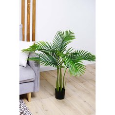 Дерево искусственное декоративное Пальма, в кашпо, 100 см, Y4-3381 No Brand