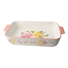 Форма для запекания Peony керамическая 39x22,5x7,5 см No Brand