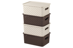 Набор корзинок с крышками El Casa