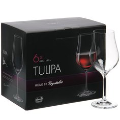 Бокал для вина 450 мл 6 шт Bohemia Tulipa CR450101T
