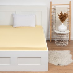 Простыня Этель 150x220 см,цв.желтый, бязь, 125 гр/м2,100% хлопок