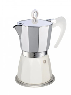 Кофеварка гейзерная G.A.T. DIVA 101506 white 300мл, на 6 чашек, для индукционной плиты