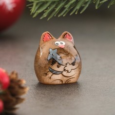 Сувенир «Котёнок Веня», 3,5x3 см, микс, селенит No Brand