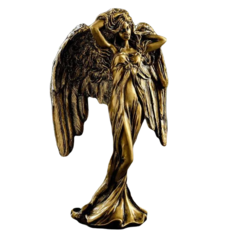 Фигура "Ангел" золото 7х13х22,5см Хорошие сувениры