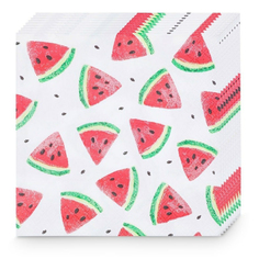 Салфетки бумажные Bouquet Арбузные дольки сервировочные трехслойные 33 x 33 см 20 шт