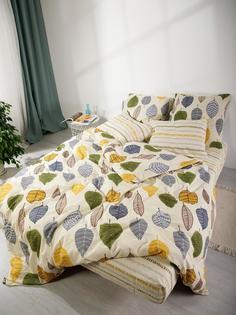 Простыня Ночь нежна Листопад бязь, 215х175 см, 1 шт. АЛЬФА ТРЕЙД ООО