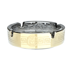 Пепельница стеклянная GN_1015 рисунок "Версаль" No Brand