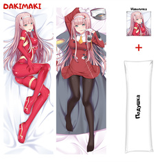 Наволочка + подушка Дакимакура Зеро Ту 0110 180x60 Dakimaki