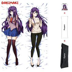 Наволочка + подушка + сумка Дакимакура Юри из Доки Доки 0189 180x60 Dakimaki