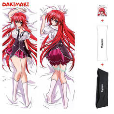Наволочка + подушка + сумка Дакимакура Риас Гремори 0234 180x60 Dakimaki