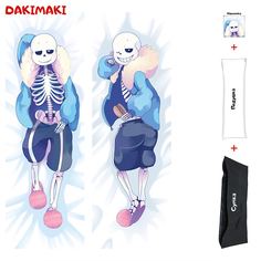 Наволочка + подушка + сумка Дакимакура Санс 0290 180x60 Dakimaki