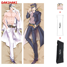 Наволочка + подушка + сумка Дакимакура Джотаро Куджо 0321 180x60 Dakimaki