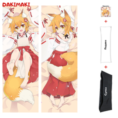 Наволочка + подушка + сумка Дакимакура Сэнко Сан 0384 180x60 Dakimaki