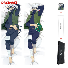 Наволочка + подушка + сумка Дакимакура Какаши Хатаке 0409 180x60 Dakimaki