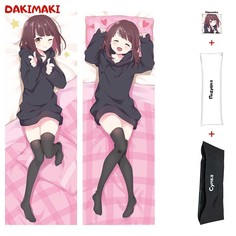 Наволочка + подушка + сумка Дакимакура Менхера Чан 0415 180x60 Dakimaki