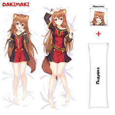 Наволочка + подушка Дакимакура Рафталия 0421 180x60 Dakimaki