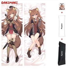 Наволочка + подушка + сумка Дакимакура Рафталия 0425 180x60 Dakimaki