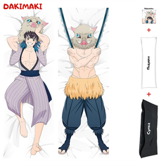 Наволочка + подушка + сумка Дакимакура Иноске Хашибира 0429 180x60 Dakimaki