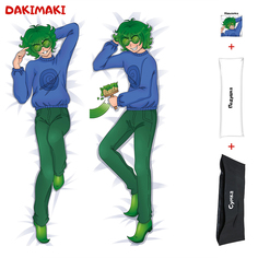 Наволочка + подушка + сумка Дакимакура Вару 13 карт 0528 180x60 Dakimaki