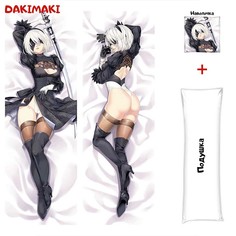 Наволочка + подушка Дакимакура 2B-модель 0551 180x60 Dakimaki