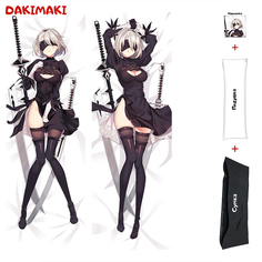 Наволочка + подушка + сумка Дакимакура 2B 0552 180x60 Dakimaki