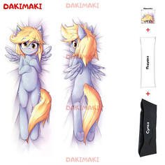Наволочка + подушка + сумка Дакимакура Дерпи 0607 180x60 Dakimaki