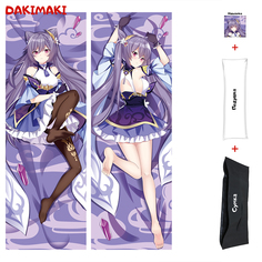 Наволочка + подушка + сумка Дакимакура Кэ Цин 0786 180x60 Dakimaki